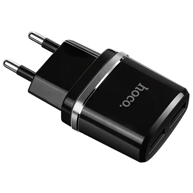 Încărcător Hoco C12 Black (Lightning cable) 2