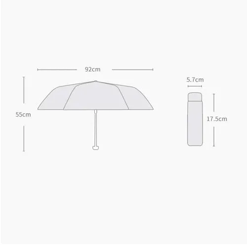 Umbrelă MiJia Automatic Umbrella Verde