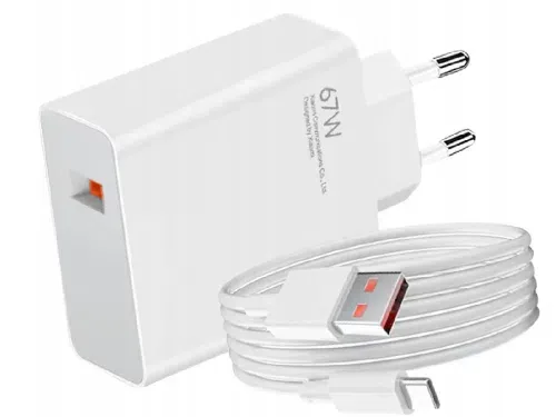 Xiaomi 67W HyperCharge Combo (Type-A) + Cablu Type-C