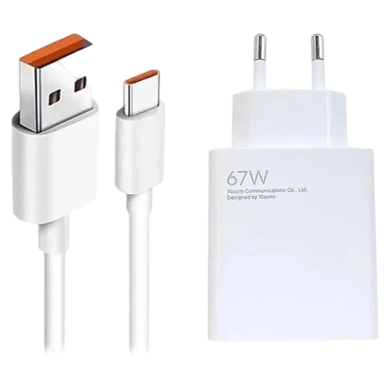 Xiaomi 67W HyperCharge Combo (Type-A) + Cablu Type-C