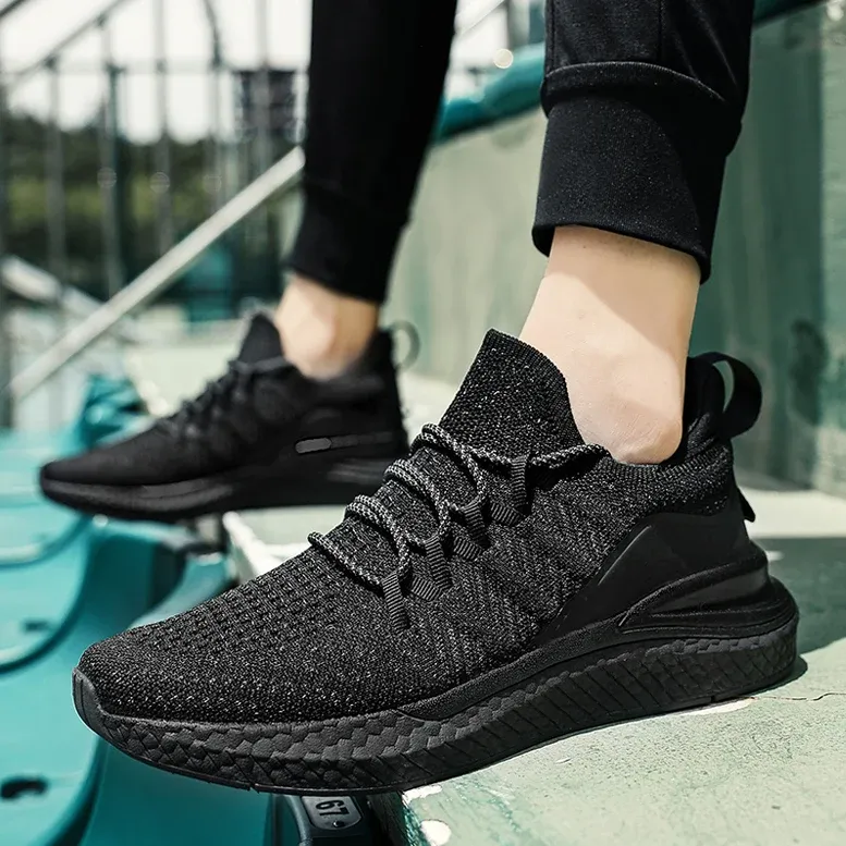 Adidași pentru bărbați Xiaomi MiJia Shoes 4 NEW Black 41/42/43/44 3