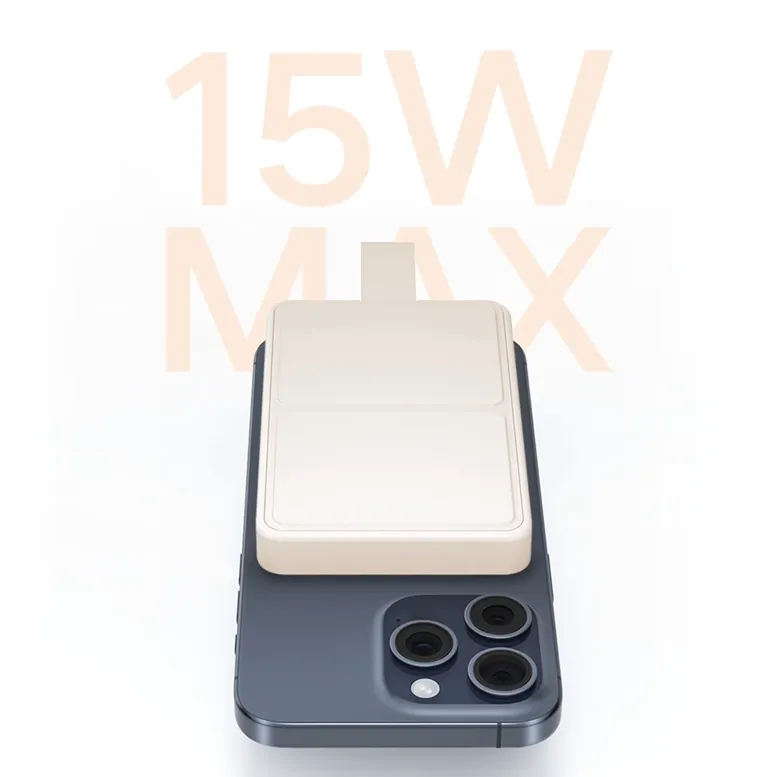 Baterie externă Xiaomi Power Bank Magnetic, Beige