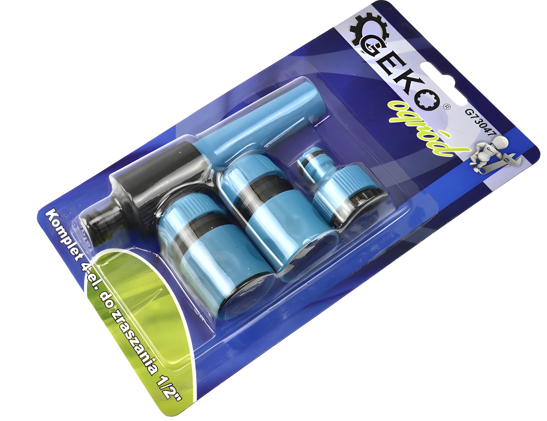 Set de 4 piese 1/2 pentru stropiere/blist BLUE LINE G73047