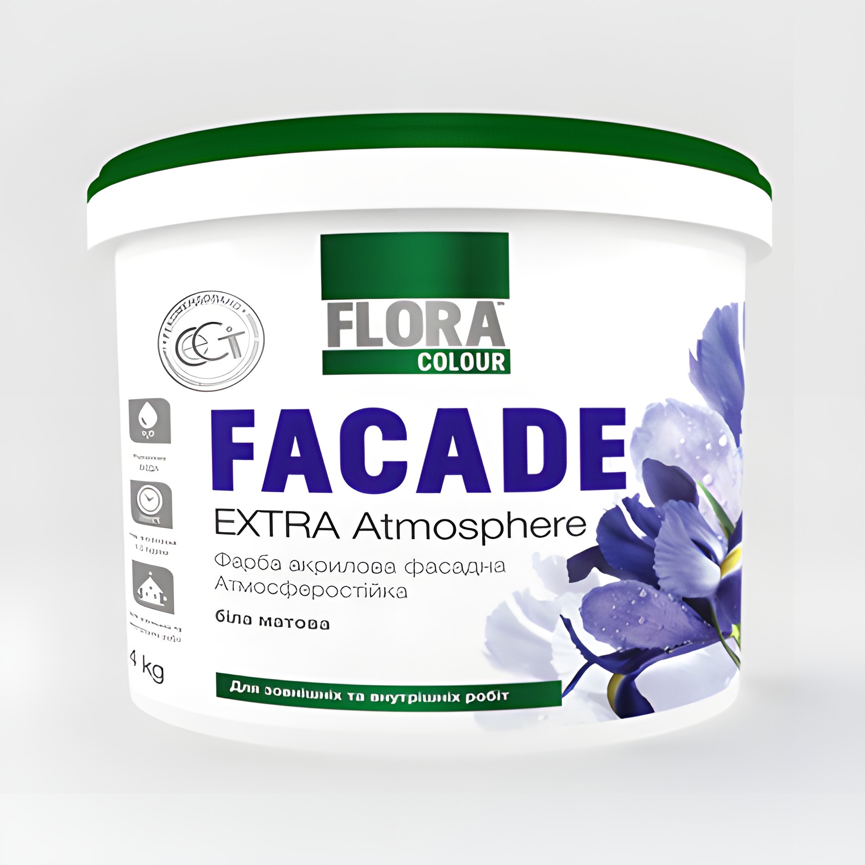 Vopsea acril p/u Fasade "FLORA COLOUR" p/u colorare 4.2kg