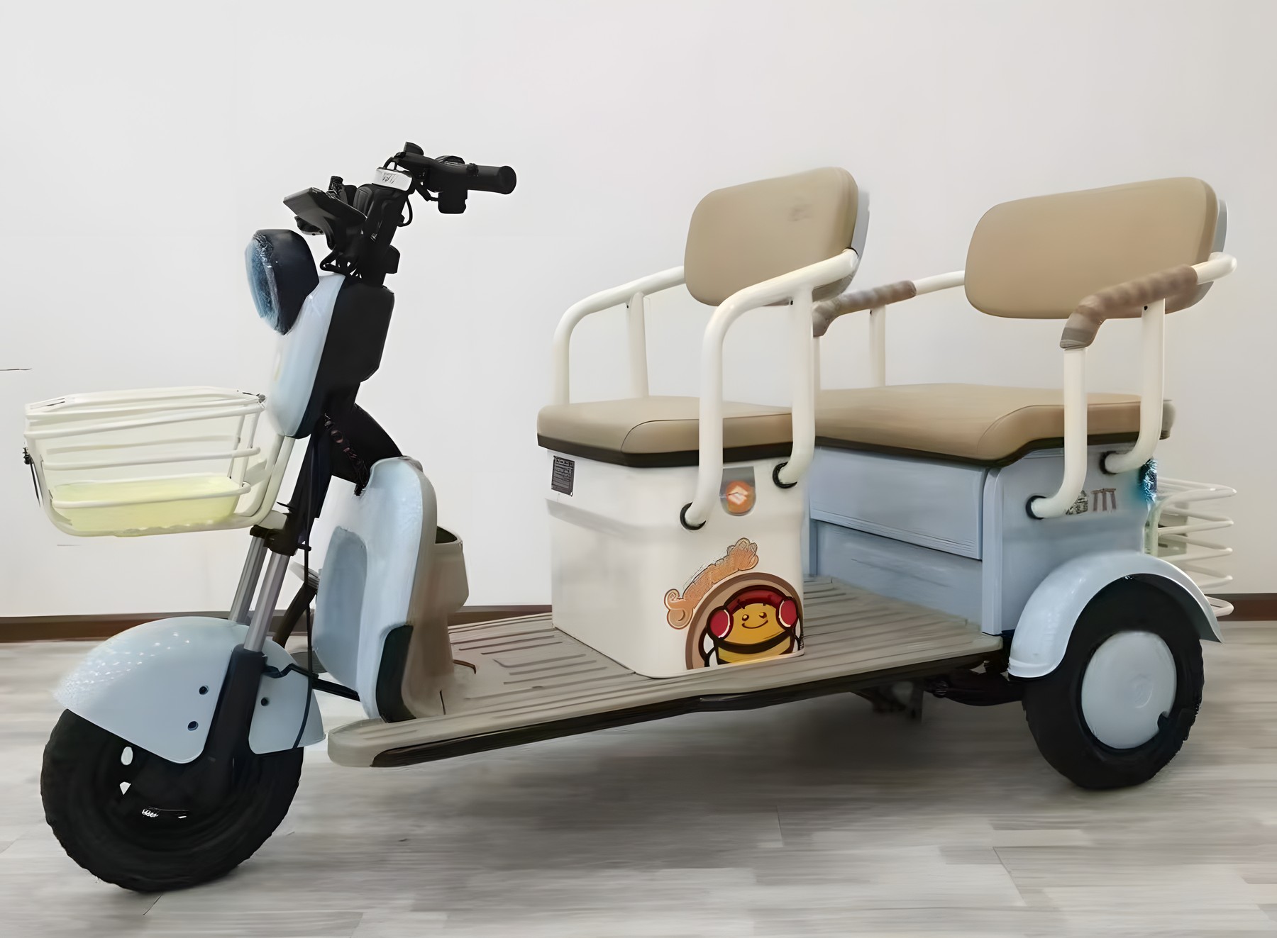 Tricicleta electrica 1000W BL-T-XK (baterie 72/20+incarcator)
