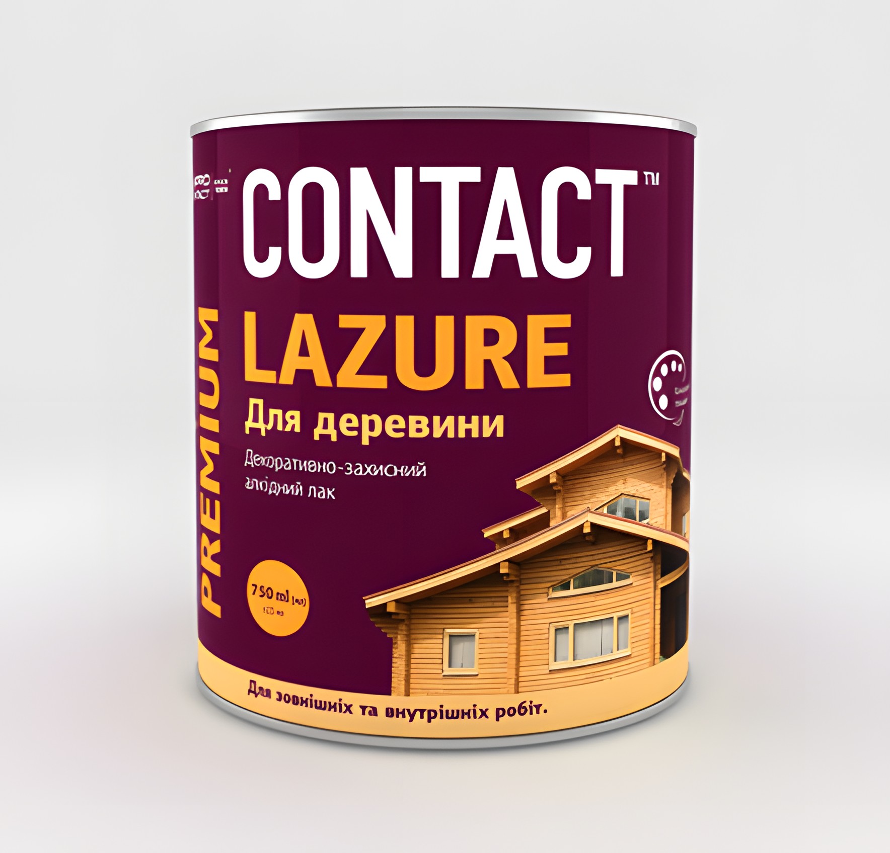 Lac alchidic pentru lemn "Tec" 0,75l