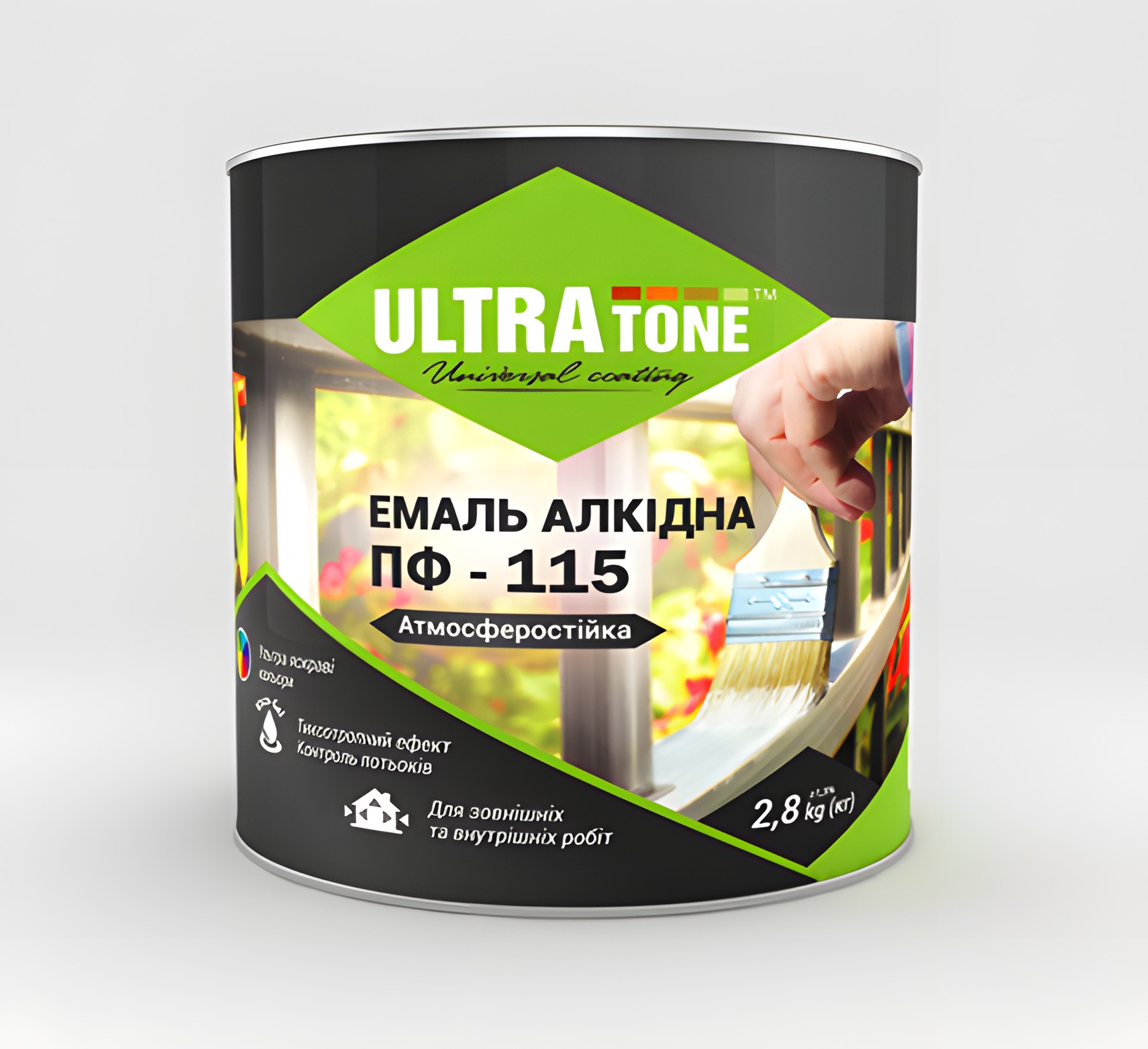 Email alchidic PF-115 "ULTRA Tone" ciocolata 0.9kg