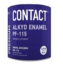 Vopsea EMAIL alkydna PF-115 Azuriu 0.9kg