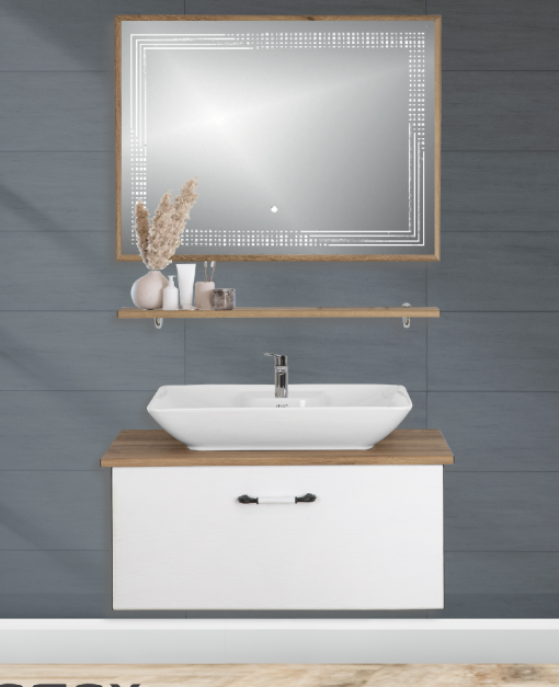 Dulap de baie Milano 80cm PVC
