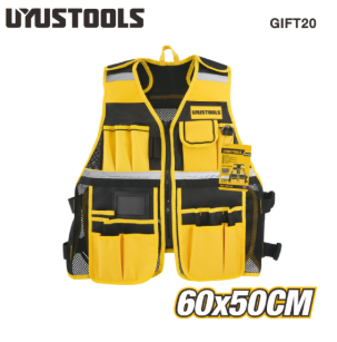 Vesta multifunctionala pentru unelte 14 buzunare GIFT20 UYUSTOOLS