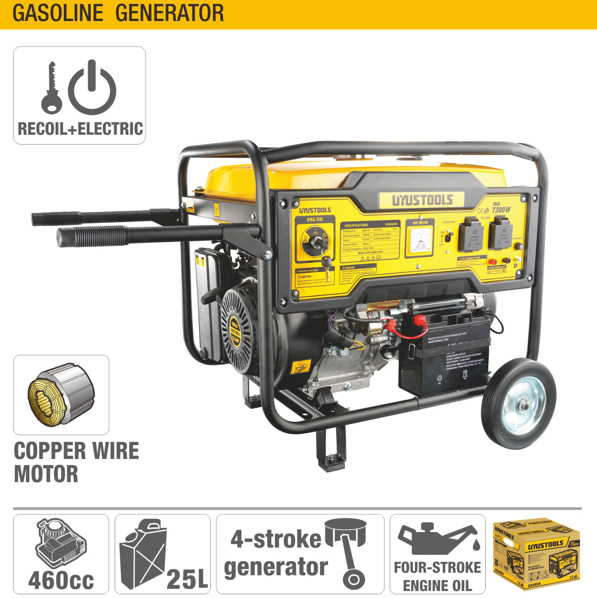 Generator pe benzina 6.8kw GEG6800E
