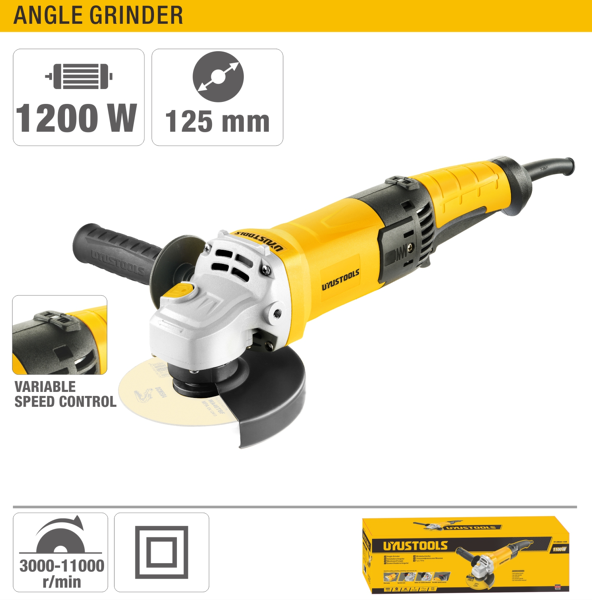 Polizor unghiular 1200W D125 UY-AMA02-125R
