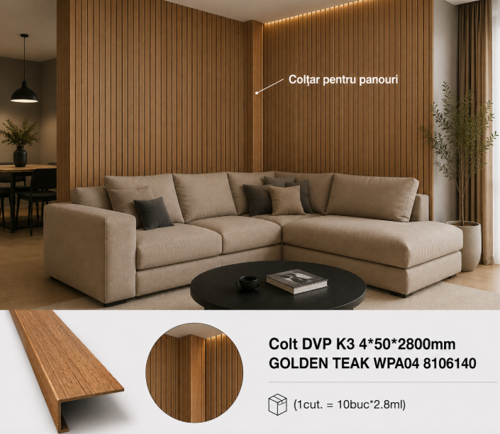 Colt DVP K3 4*50*2800mm GOLDEN TEAK WPA04 8106140