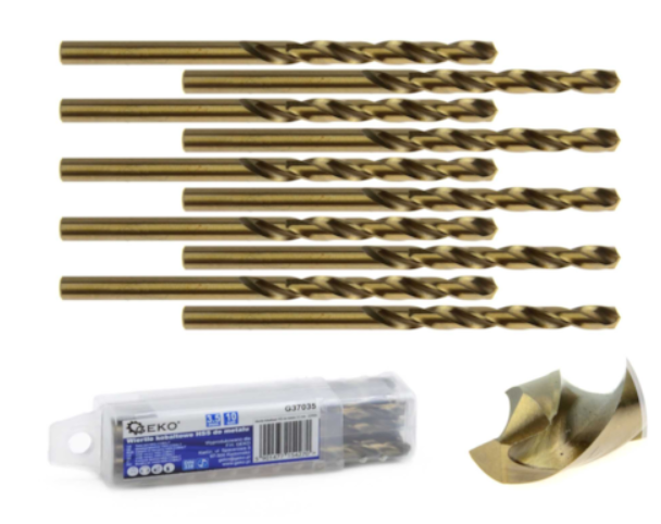 Burghiu cobalt HSS pentru metal, 3.5mm G37035