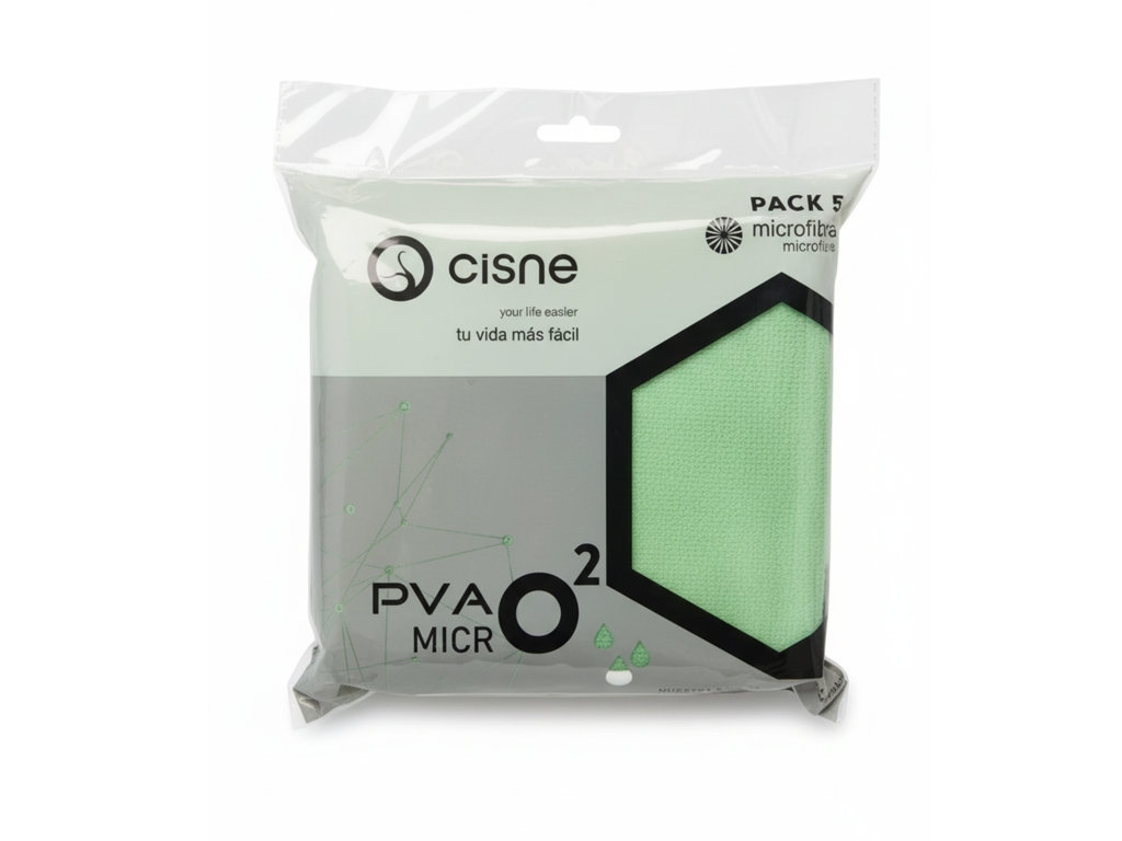 PVA Micro2 - Набор салфеток микрофибра 38x35 см (5 шт/уп) - 560475 3