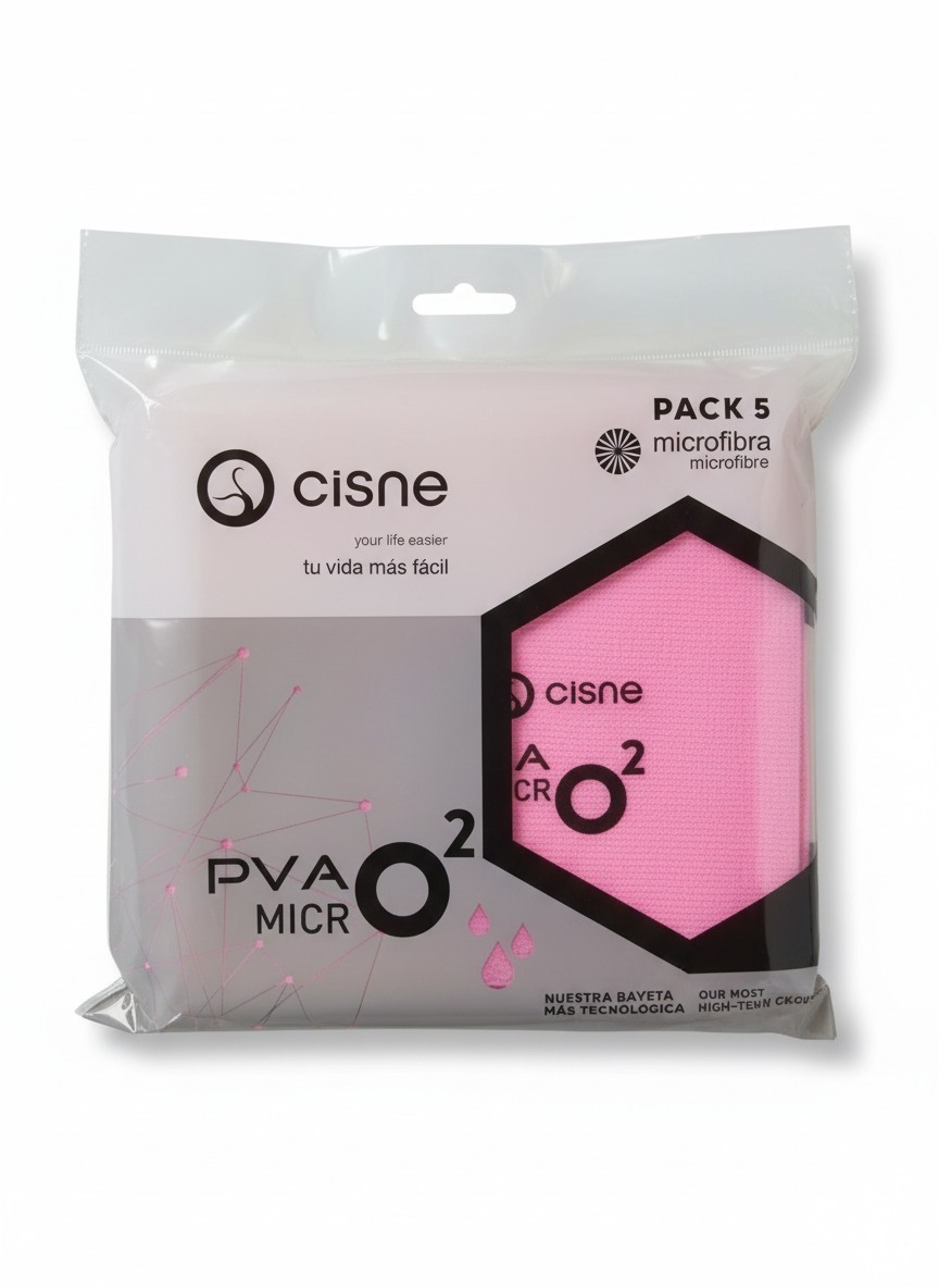 PVA Micro2 - Set lavete microfibra 38x35 cm (5 buc/set) - 560475