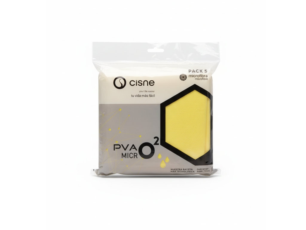 PVA Micro2 - Набор салфеток микрофибра 38x35 см (5 шт/уп) - 560475 4
