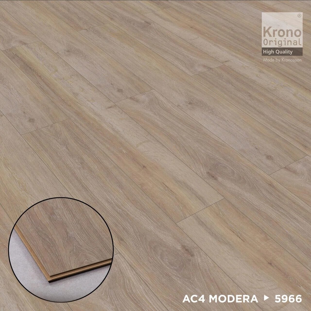Parchet laminat Modera Sari Kavak 5966 Classic 10mm