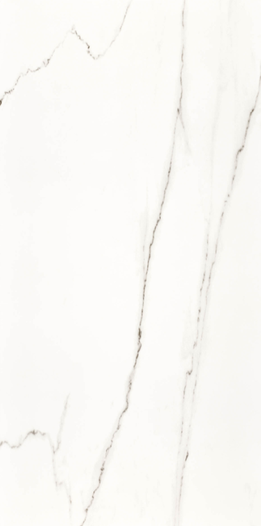 Керамогранит полированный STATUARIO RETT POL 120×240 см, ректифицированный