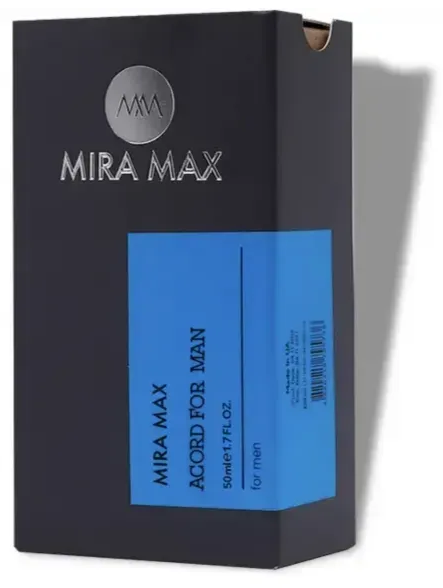 Parfum bărbătesc MIRA MAX ACCORD FOR MEN – alternativă la Hugo Boss The Scent Pure Accord For Him – 50 ml