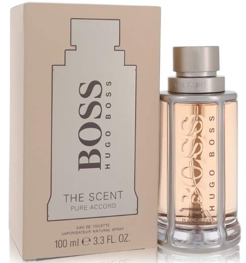 Parfum bărbătesc MIRA MAX ACCORD FOR MEN – alternativă la Hugo Boss The Scent Pure Accord For Him – 50 ml