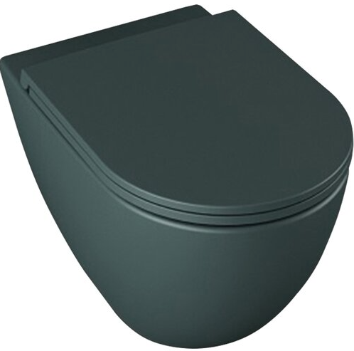 Vas veceu suspendat WC rimless Infinity MULTICOLOR cu capac soft close