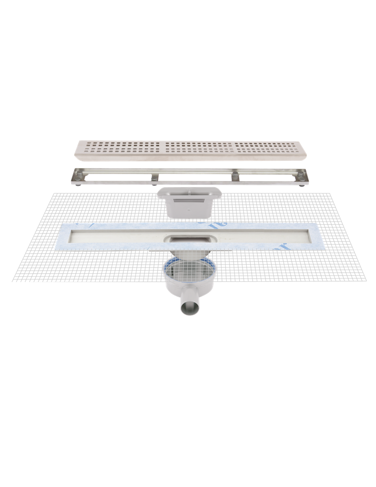 Rigola de dus trap Line 2 60cm Shower drain slot grate din inox
