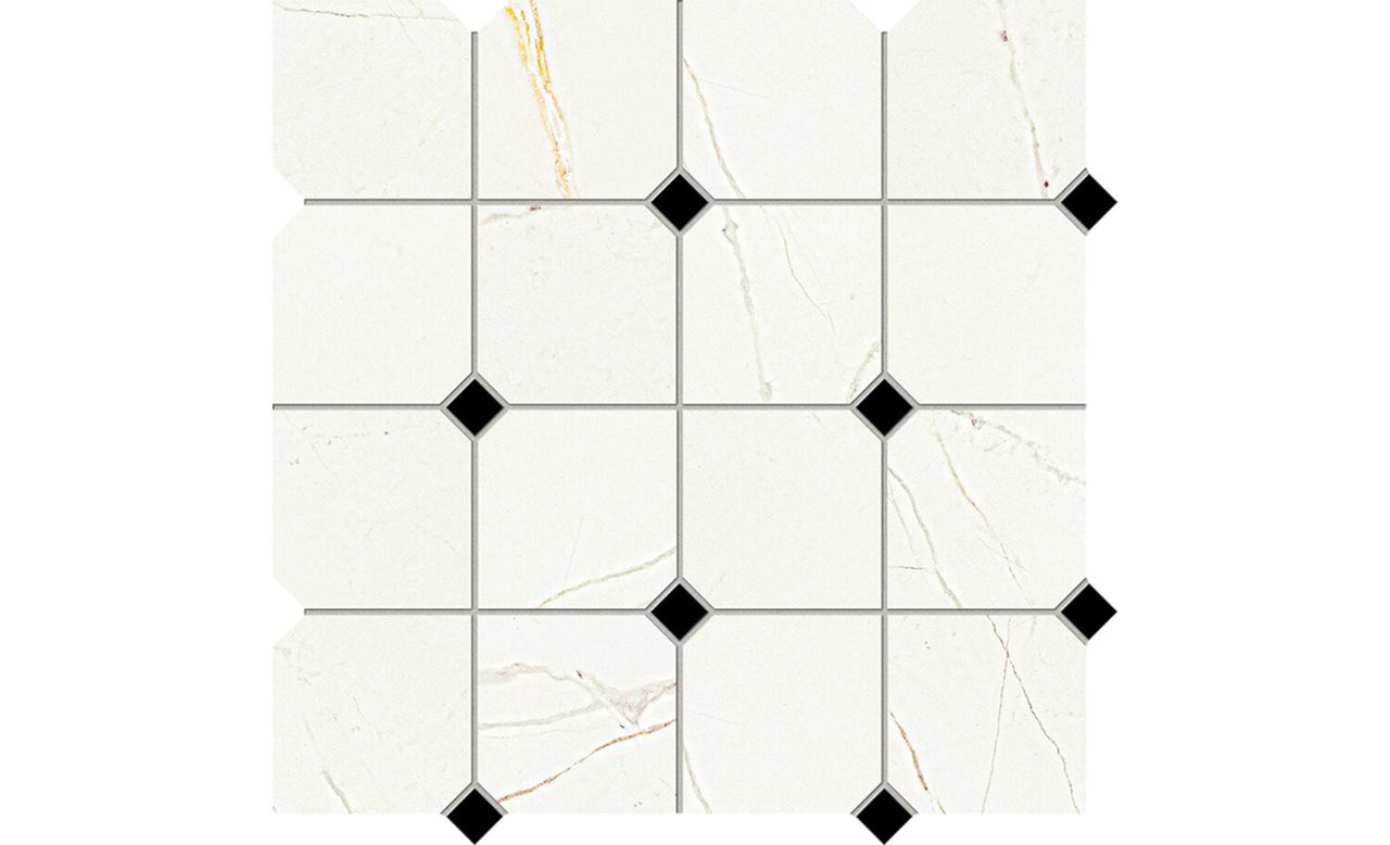 Gresie MOZAIC DECORATIV LILO BIANCO POL 29.8x29.8