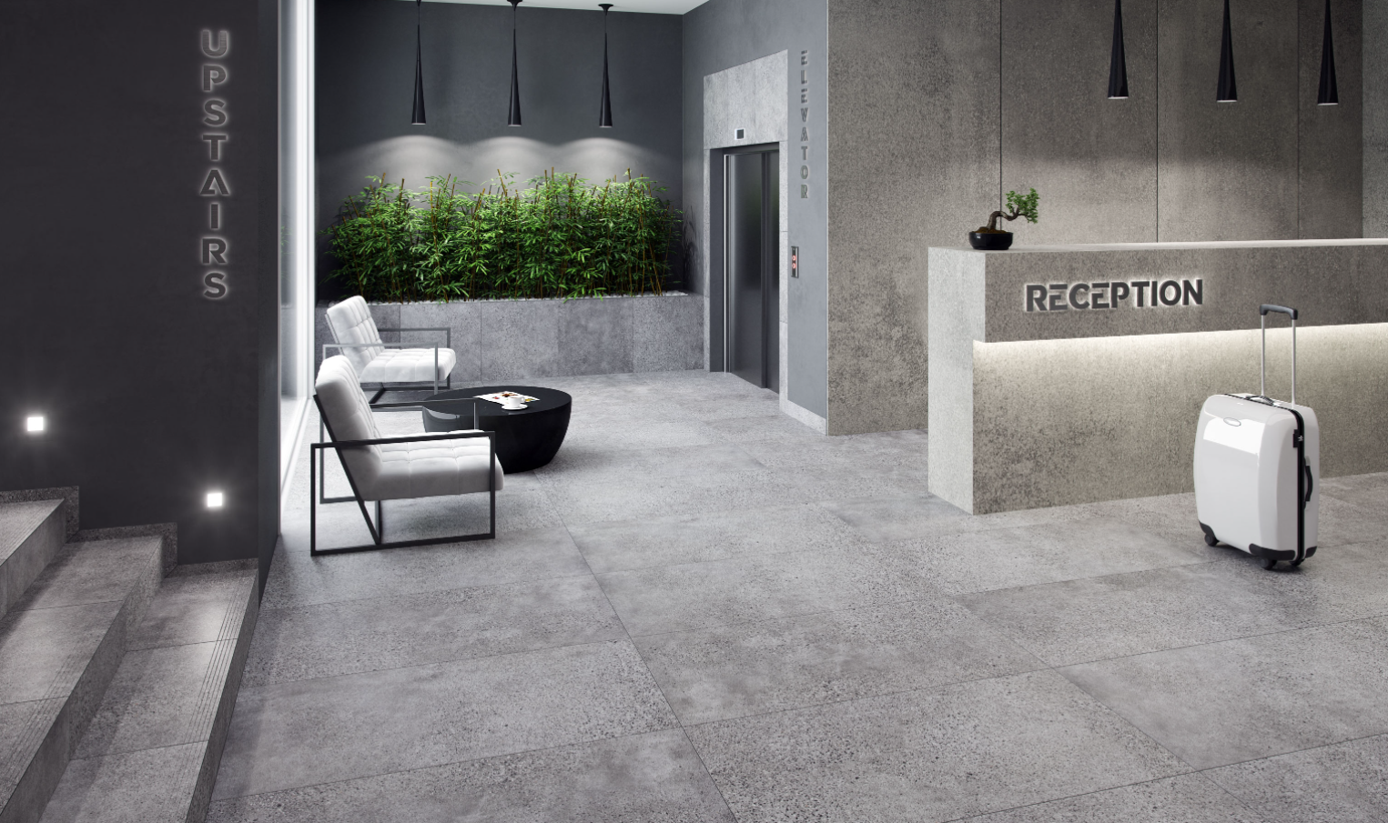 Gresie si faianta portelanata OTIS GRAPHITE MATT 598*598mm