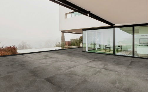 Gresie si faianta portelanata VISTA LEAD GREY FUME 60x60