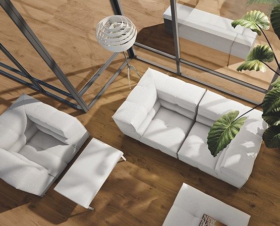 Gresie si faianta TAVOLATO Marrone Chiaro 20x120 cm