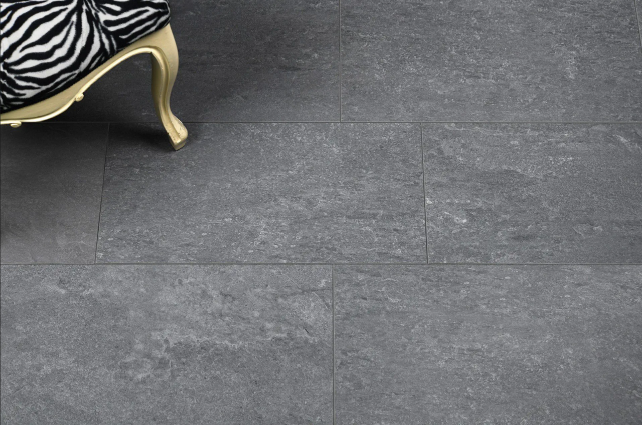 Керамогранитная плитка DARK GREY BETON MATT 45x90