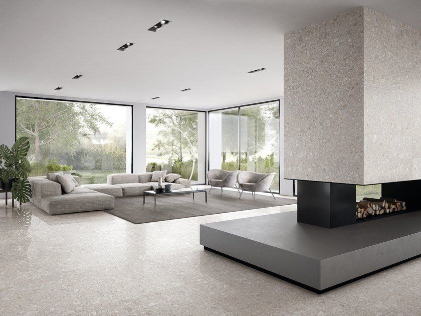 Gresie si faianta portelanata Frammenta Bianco 60x60 cm