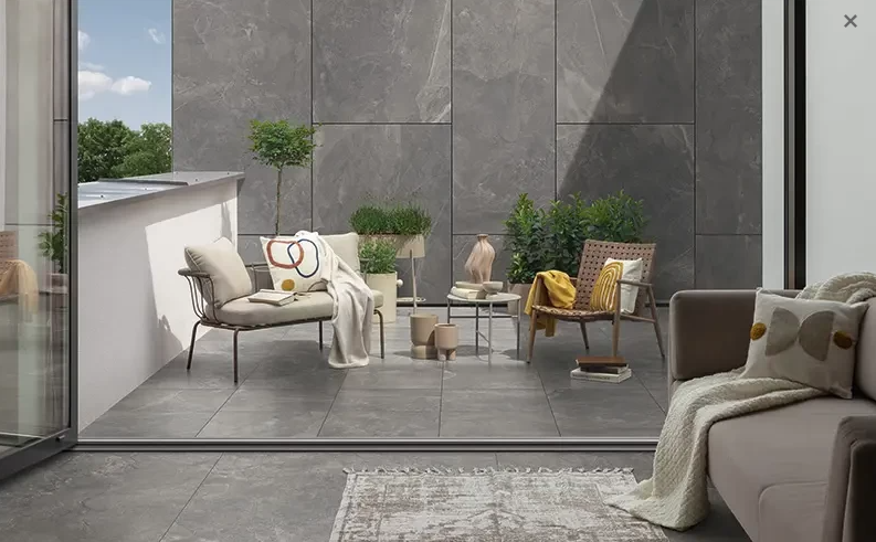 Gresie si faianta portelanata Grand Cave Graphite koraTER R11 18mm