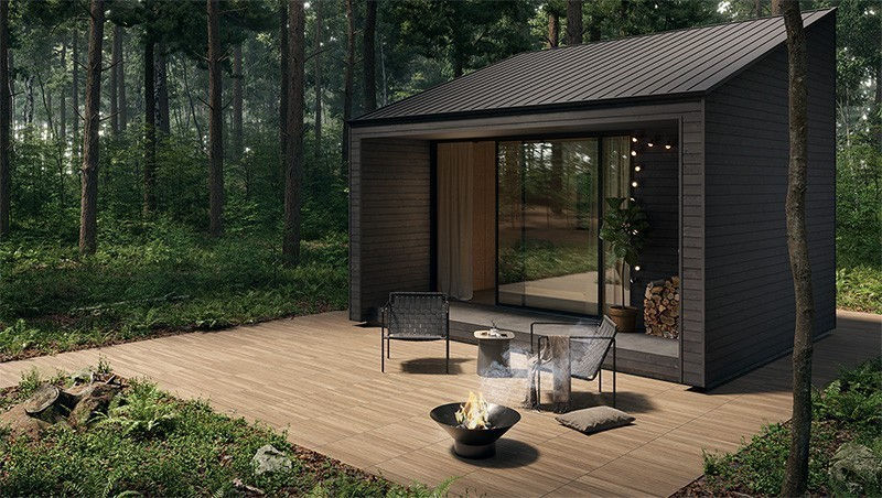 Gresie si faianta portelanata Wood Deck koraTER R11 18mm