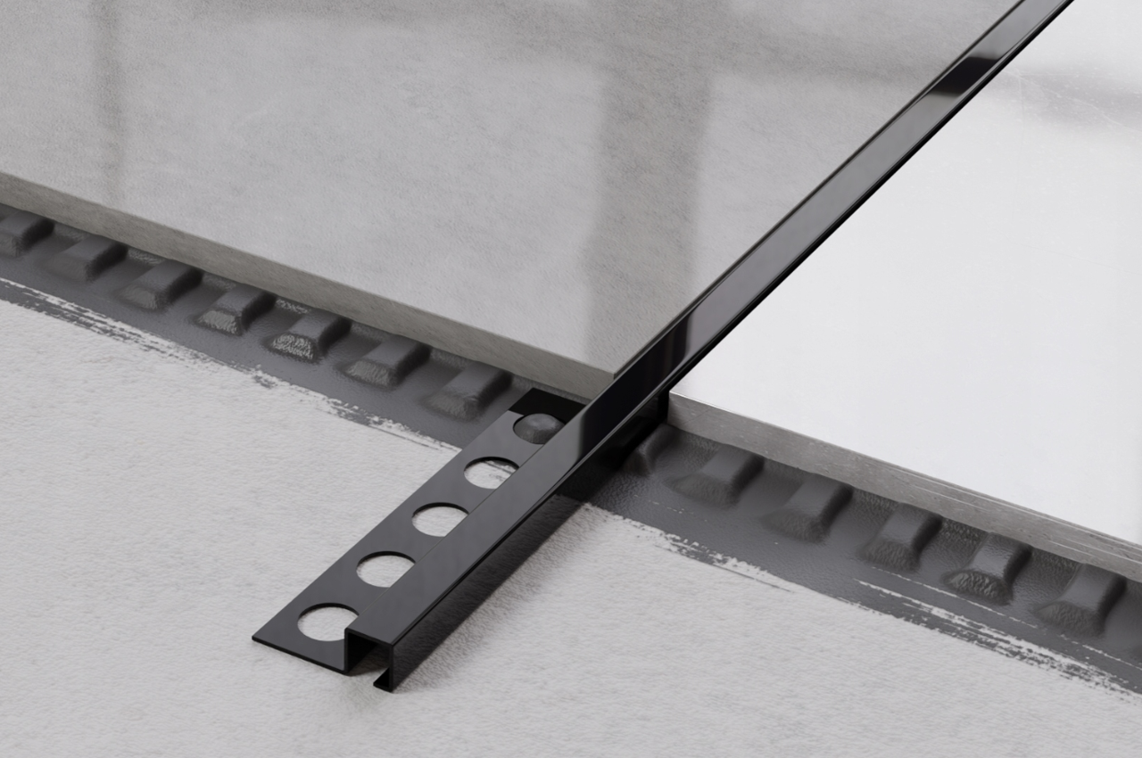 Стальной профиль Q-10-2700-BLACK-MI 1,05 x 270cm