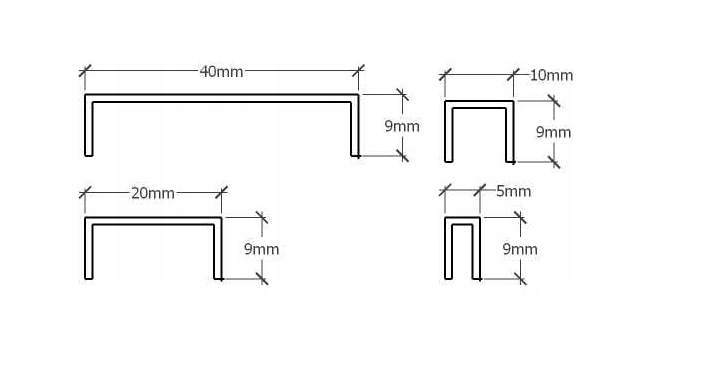 Profil Inox pentru gresie U-40-2440-SILVER-MI 40x240cm