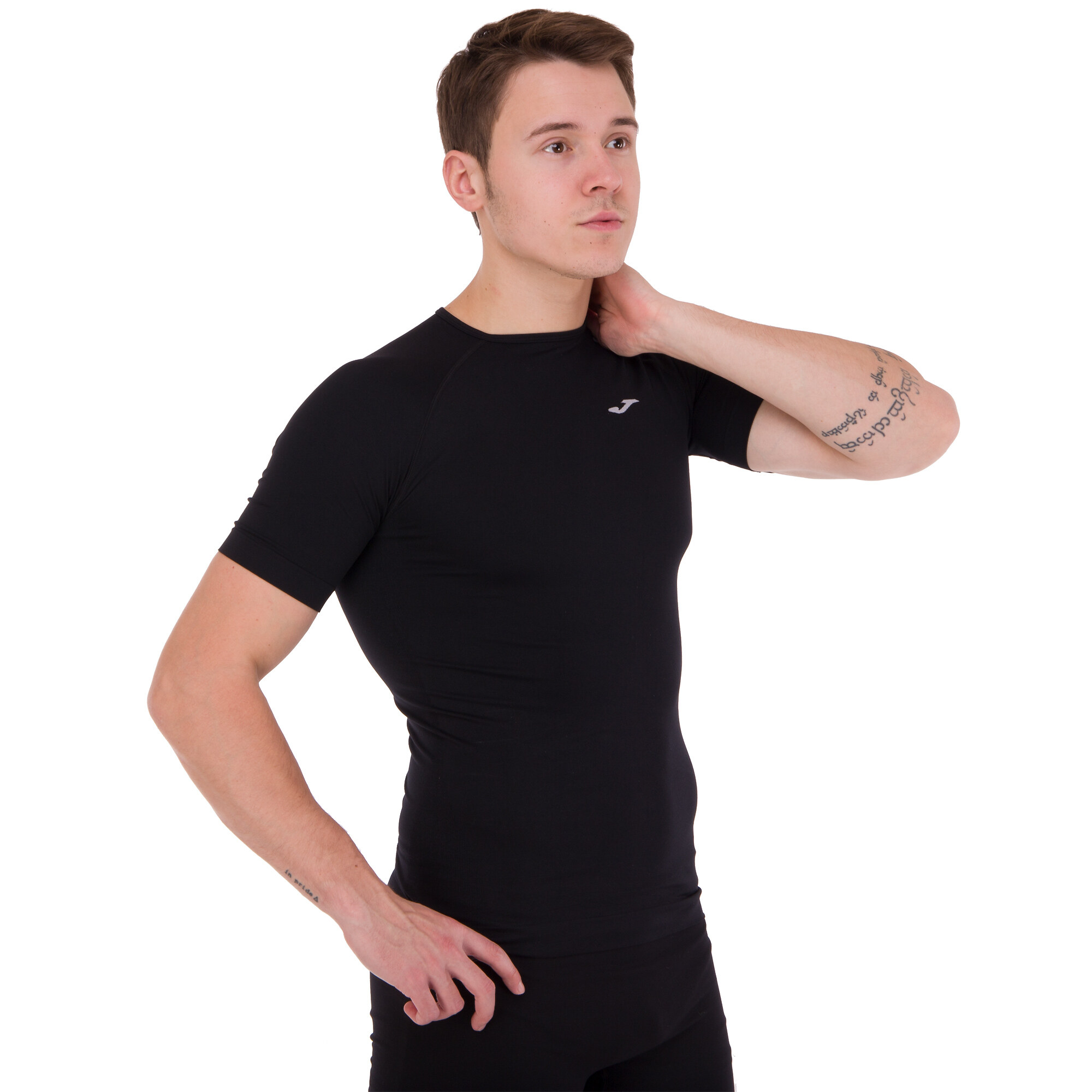 Термофутболка для активного спорта мужская S-M (р.44-48) 101652-100 (11916)