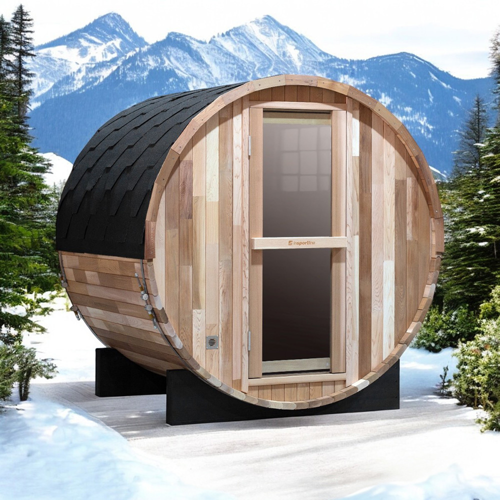 Sauna din cedru (3 persoane) inSPORTline Viduor 300 IN27404