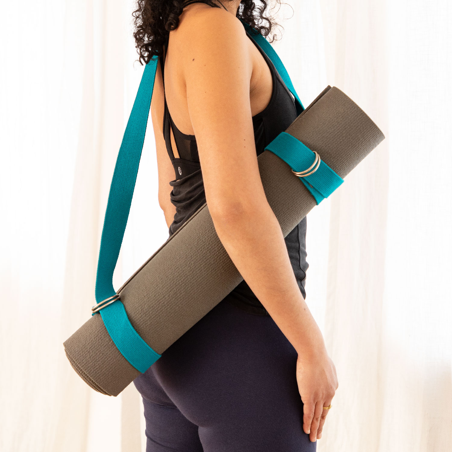 Ремень для йоги 200x3.8 см Bodhi 924 purple (13413)