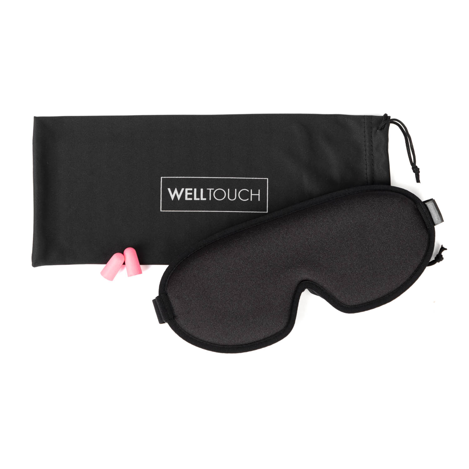 Повязка на глаза для сна Bodhi 926 black (13414)