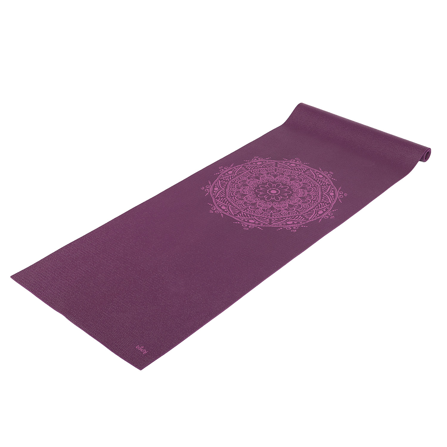 Коврик для йоги 183x60x0.45 см PVC Bodhi Leela 896MQ violet (13422)