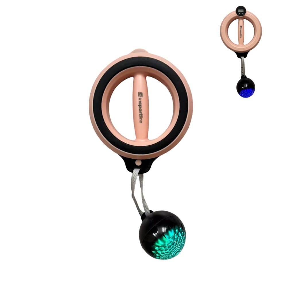 Dispozitiv de antrenament pt brate inSPORTline Griphoop 30685-2 pink (13457)