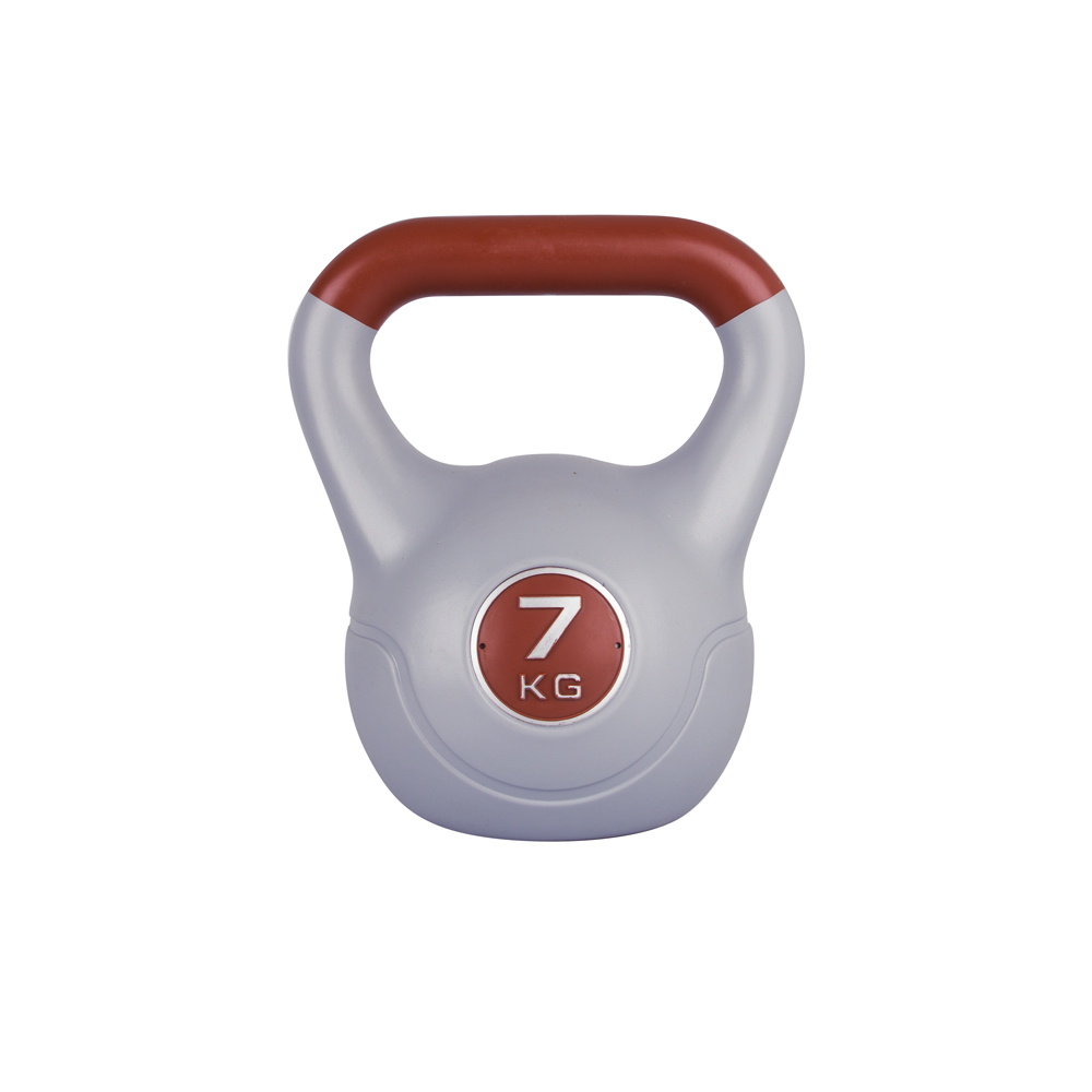 Gantera 7 kg (ciment/PVC) inSPORTline Vin-Bell IN16768 red/grey