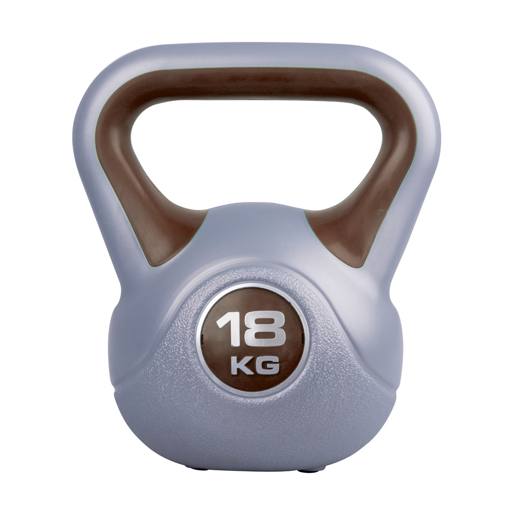 Gantera 18 kg (ciment/PVC) inSPORTline Vin-Bell IN1954 brown/grey