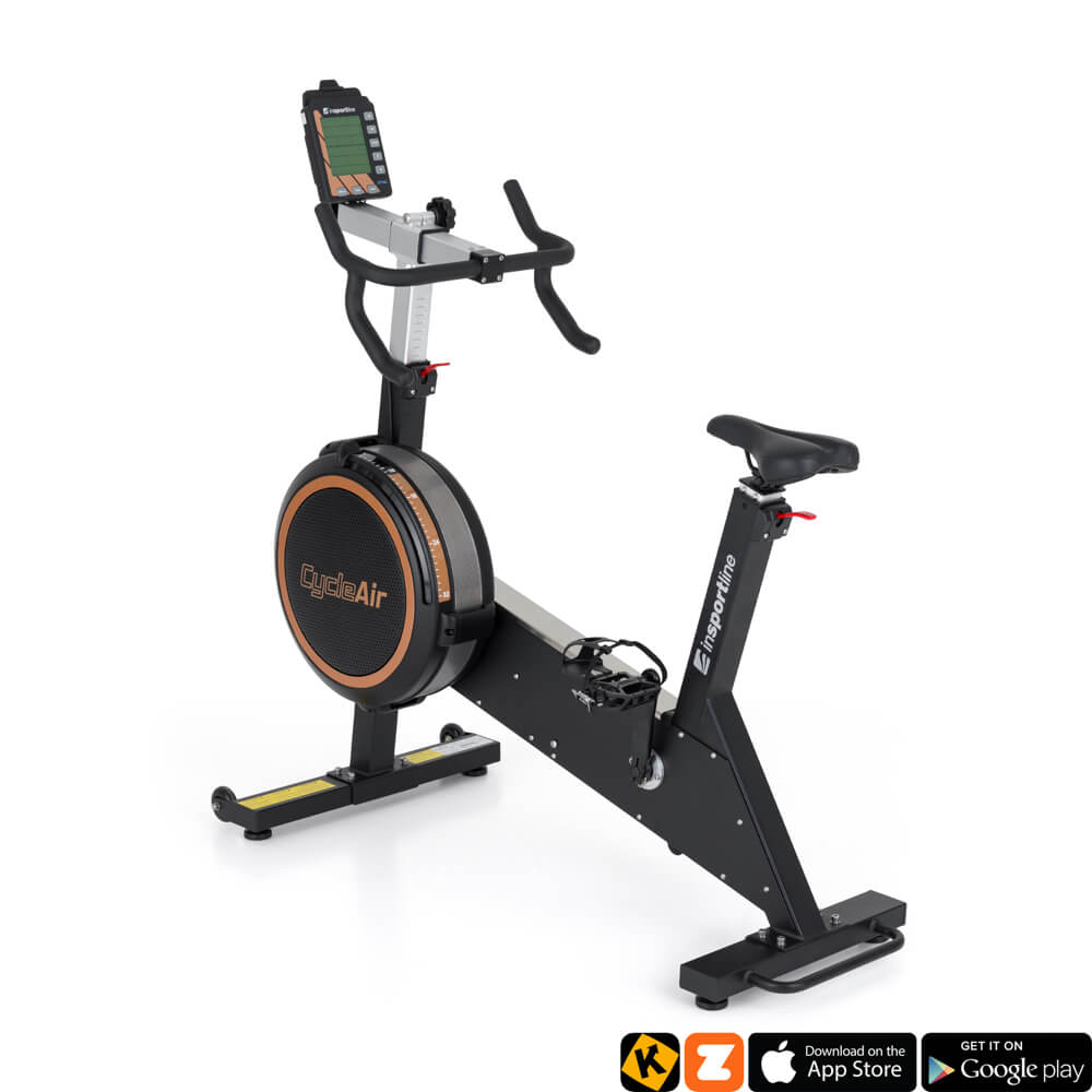 Bicicleta fitness aer-magnetic  (max. 160 kg) inSPORTline CycleAir IN25951