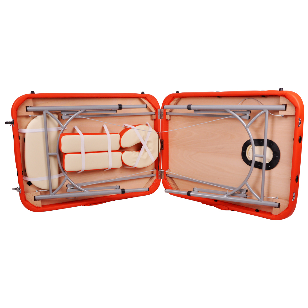 Массажный стол (макс. 250 кг) inSPORTline Tamati IN9410-1 orange