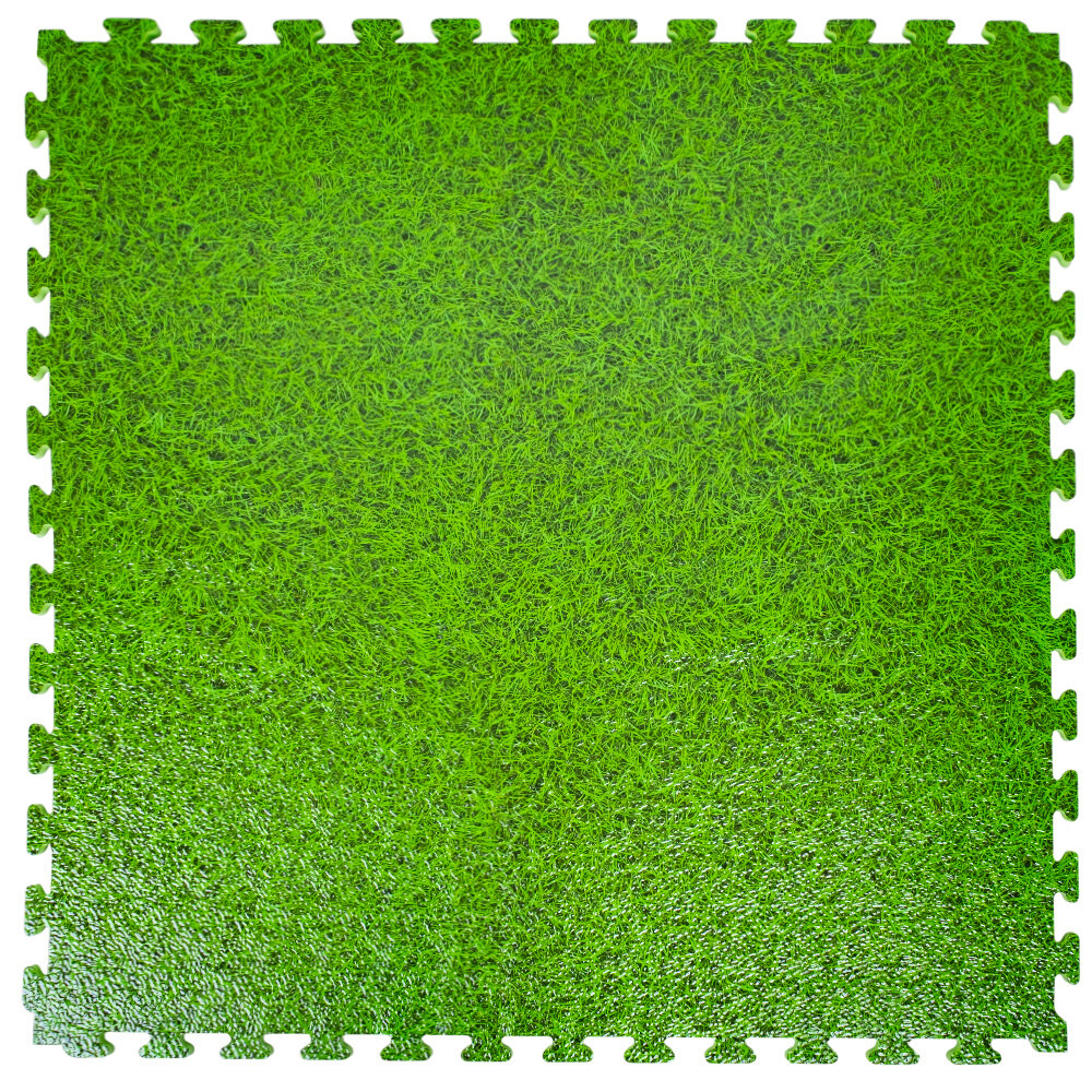 Covor de protectie 100x100x2 cm inSPORTline Zemalpro IN30776-1 grass