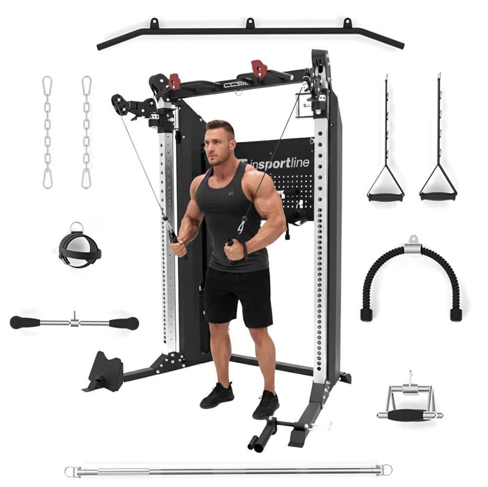 Aparat multifunctional Power Rack (max. 150 kg) inSPORTline Cable Column CC550 IN29700