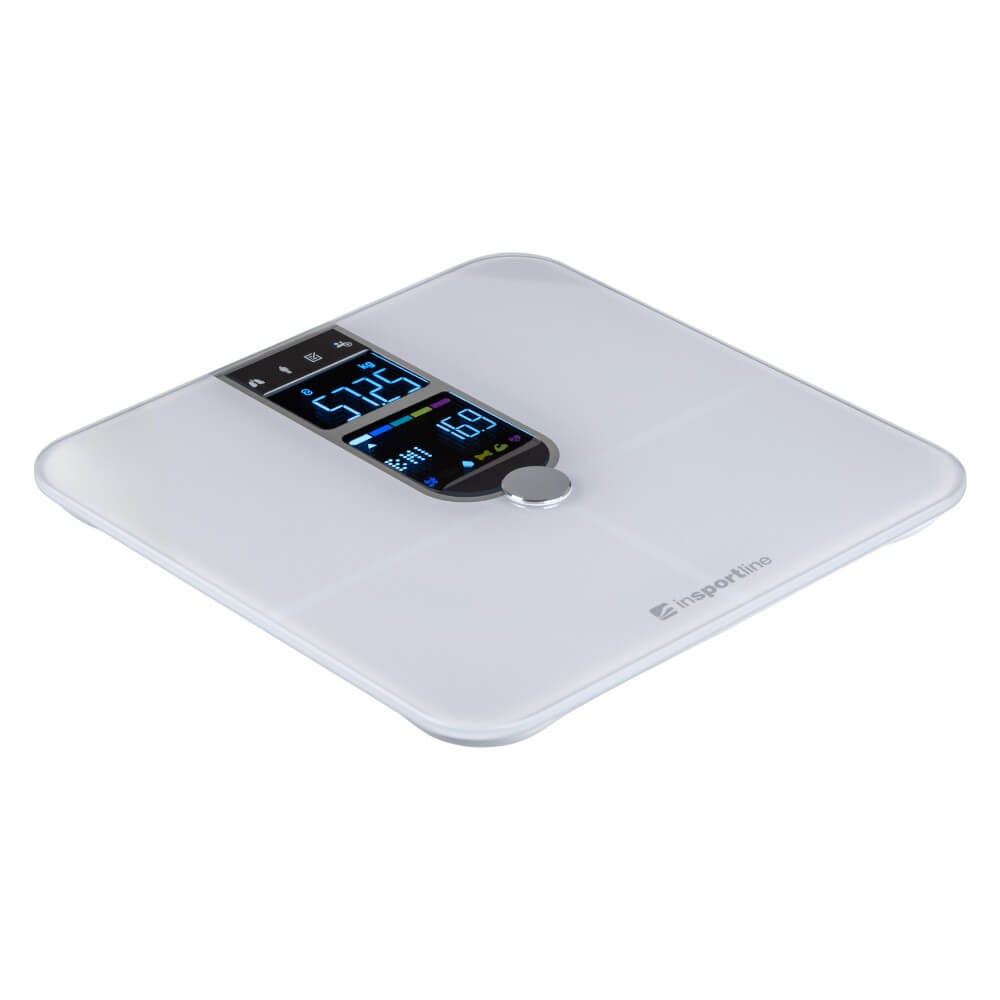 Весы напольные электронные (макс. 180 кг) inSPORTline Syncale 100 30432-2 white (13587)